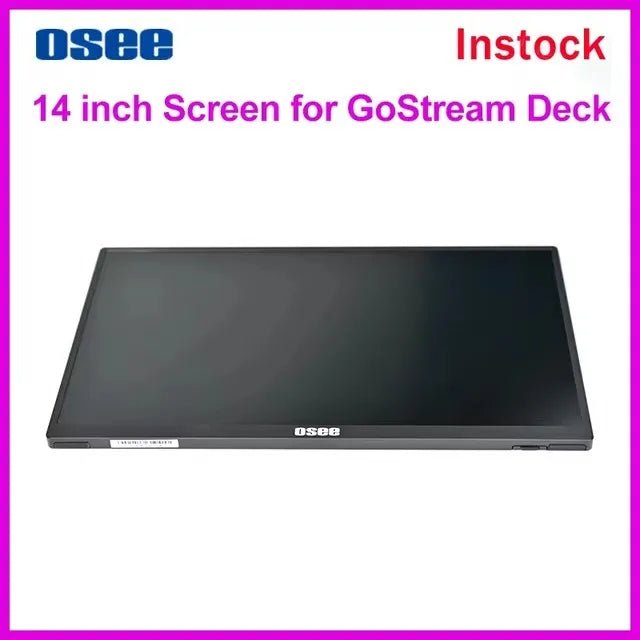 Osee Go Stream Pro All - in - One Deck Video Mixer Switcher – Multi Format Live Streaming Switcher with 14" Screen, 4xHDMI Inputs - ZAMAR AUDIO SOLUTIONS