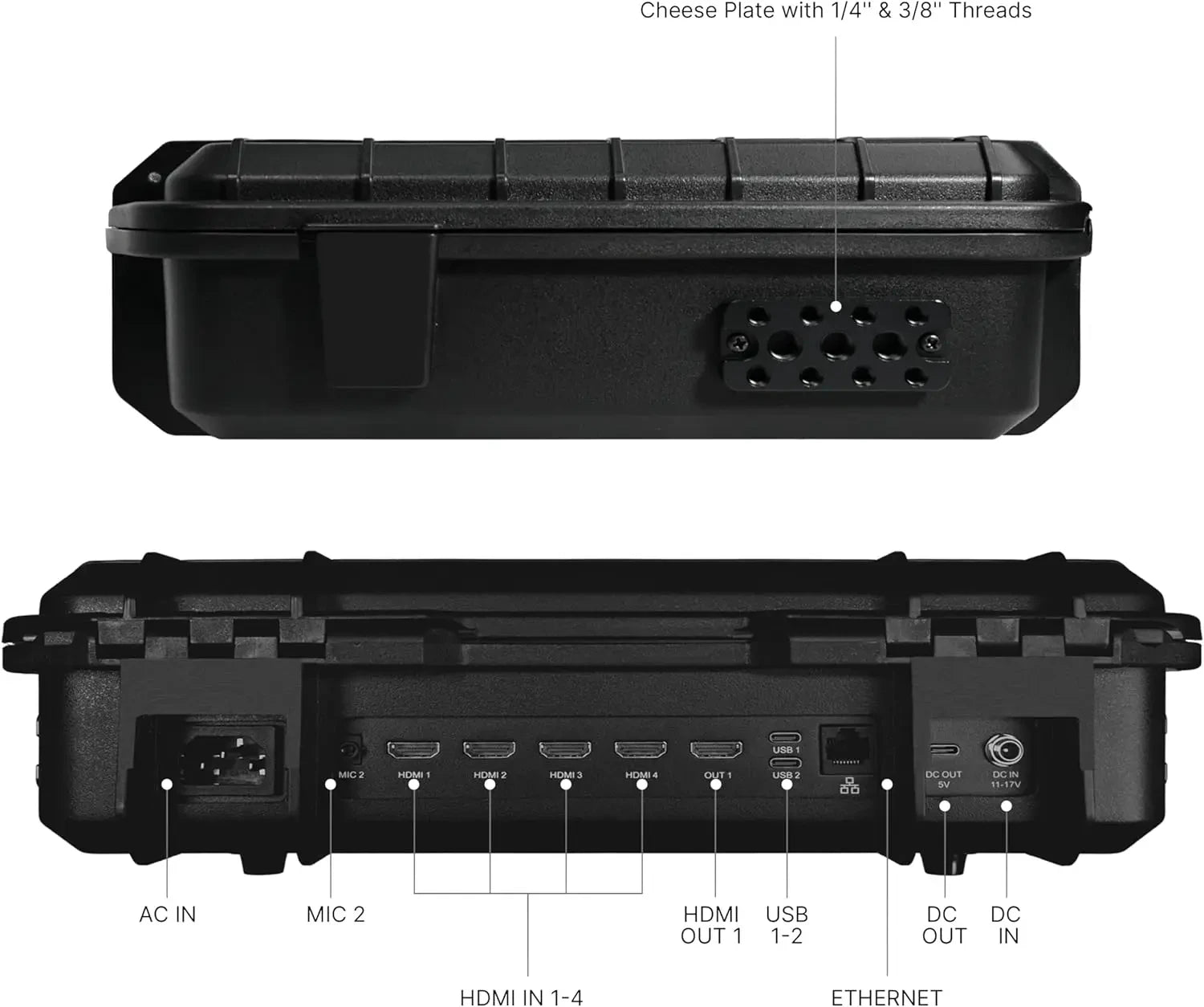 Osee Go Stream Pro All - in - One Deck Video Mixer Switcher – Multi Format Live Streaming Switcher with 14" Screen, 4xHDMI Inputs - ZAMAR AUDIO SOLUTIONS