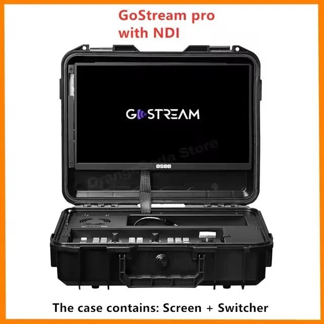 Osee Go Stream Pro All - in - One Deck Video Mixer Switcher – Multi Format Live Streaming Switcher with 14" Screen, 4xHDMI Inputs - ZAMAR AUDIO SOLUTIONS