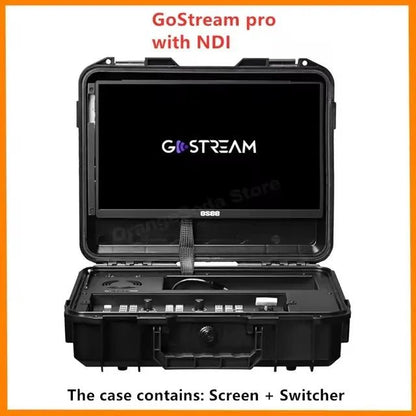 Osee Go Stream Pro All - in - One Deck Video Mixer Switcher – Multi Format Live Streaming Switcher with 14" Screen, 4xHDMI Inputs - ZAMAR AUDIO SOLUTIONS