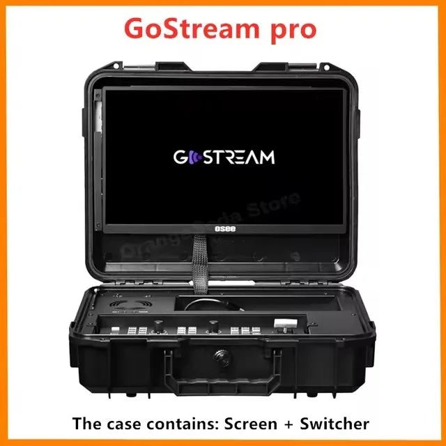 Osee Go Stream Pro All - in - One Deck Video Mixer Switcher – Multi Format Live Streaming Switcher with 14" Screen, 4xHDMI Inputs - ZAMAR AUDIO SOLUTIONS