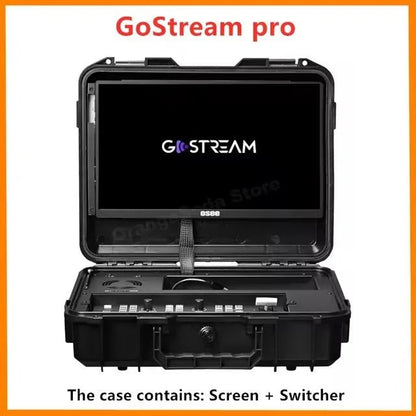 Osee Go Stream Pro All - in - One Deck Video Mixer Switcher – Multi Format Live Streaming Switcher with 14" Screen, 4xHDMI Inputs - ZAMAR AUDIO SOLUTIONS