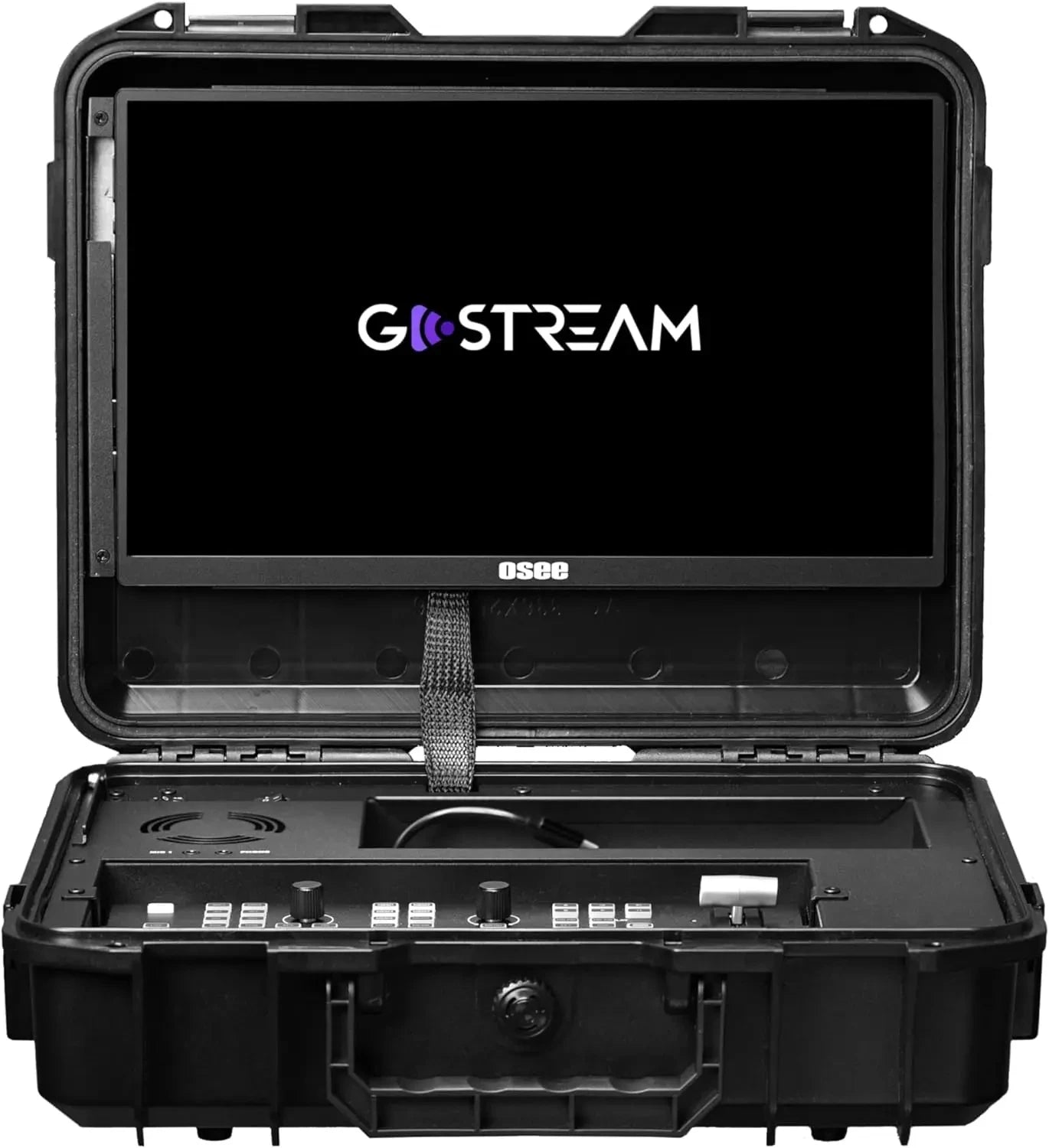 Osee Go Stream Pro All - in - One Deck Video Mixer Switcher – Multi Format Live Streaming Switcher with 14" Screen, 4xHDMI Inputs - ZAMAR AUDIO SOLUTIONS
