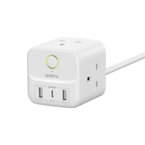 Oraimo PowerHub C OWS‑U342 6‑in‑1 power expansion cube — Kenya