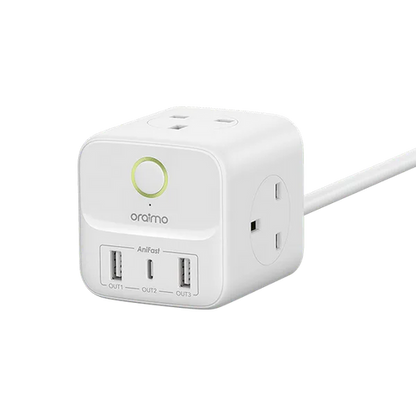 Oraimo PowerHub C OWS‑U342 6‑in‑1 power expansion cube — Kenya