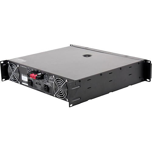 Peavey CS4000 power amplifier Kenya – rear panel showing Speakon outputs, XLR inputs and cooling fans