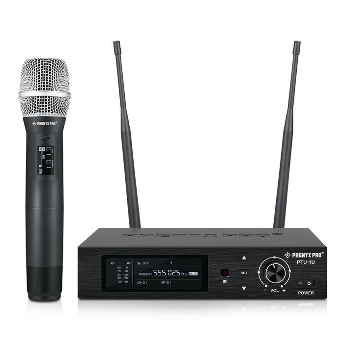 Phenyx Pro PTU-1U-1H UHF Wireless Microphone System - ZAMAR AUDIO SOLUTIONS