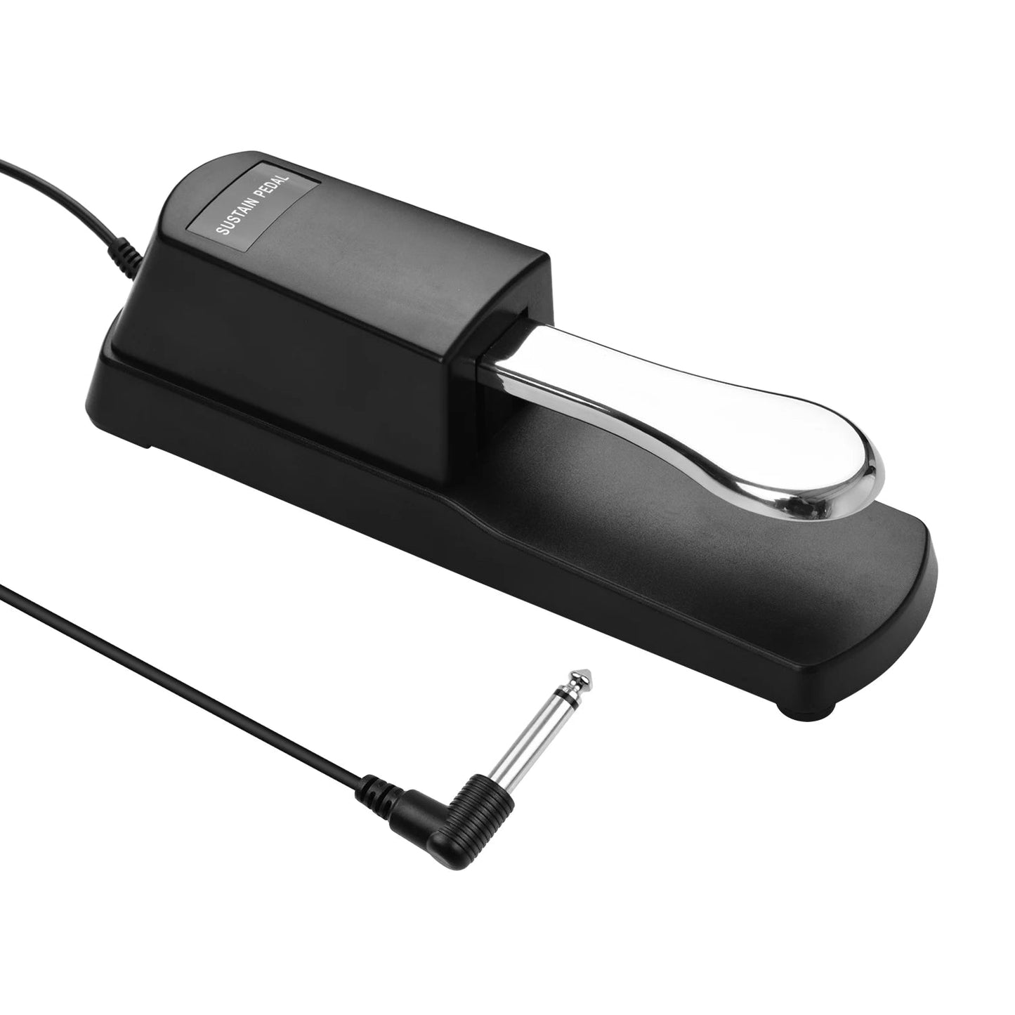 Piano Sustain Pedal Keyboard Damper Pedal – 6.35mm Plug Compatible with Casio, Yamaha, Roland Electronic Organ - ZAMAR AUDIO SOLUTIONS