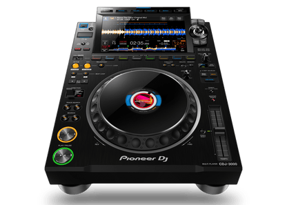 Pioneer CDJ-3000 DJ multi-player jog wheel and platter close-up