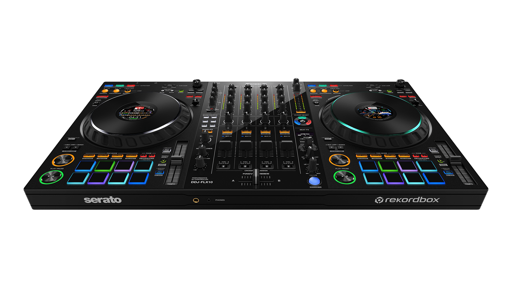 Pioneer DDJ‑FLX10 4‑Channel Professional DJ Controller — Rekordbox & Serato DJ Pro Compatible - ZAMAR AUDIO SOLUTIONS