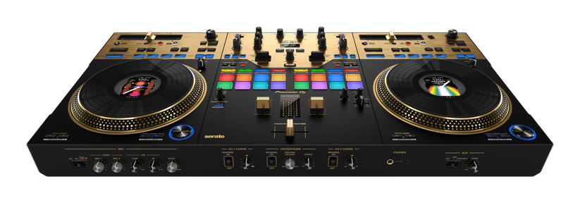 Pioneer DDJ-REV7 DJ Controller side profile – 2-channel scratch controller