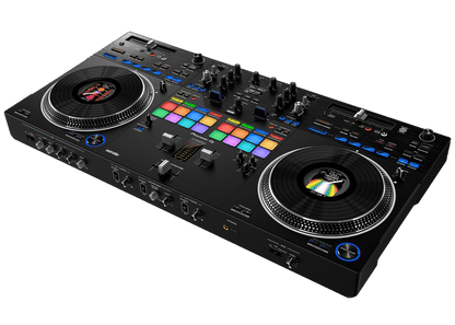 Pioneer DDJ-REV7 DJ Controller side profile – 2-channel scratch controller