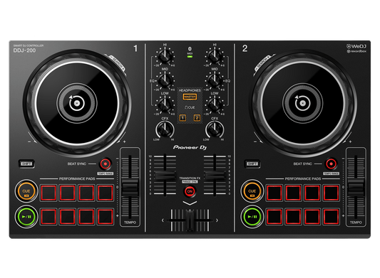 Pioneer DJ DDJ - 200 – Smart DJ Controller for Beginners and Hobbyists - ZAMAR AUDIO SOLUTIONS