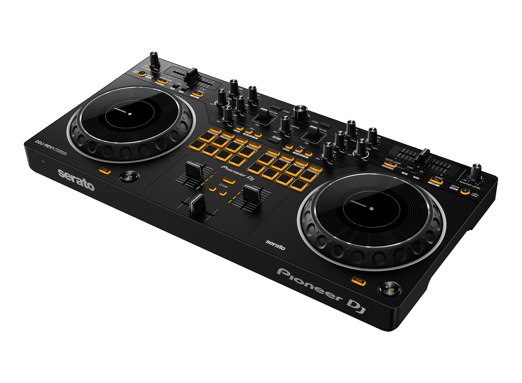 Pioneer DJ DDJ - REV1 – Scratch - Style 2 - Channel DJ Controller for Serato DJ Lite - ZAMAR AUDIO SOLUTIONS