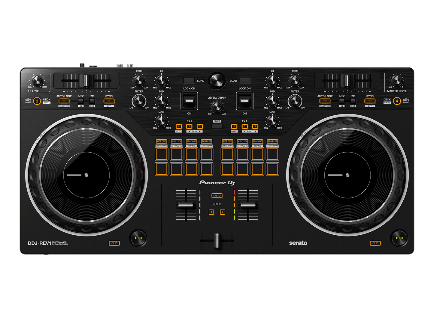 Pioneer DJ DDJ‑REV1 — 2‑Channel Serato DJ Controller, Nairobi Delivery - ZAMAR AUDIO SOLUTIONS