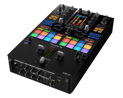 Pioneer DJM-S11 battle mixer Magvel Pro crossfader close-up