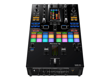 Pioneer DJM-S11 battle mixer Magvel Pro crossfader close-up