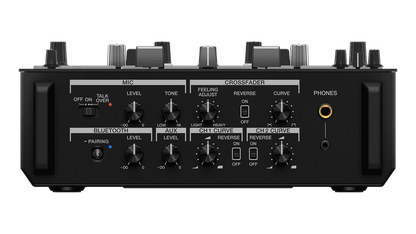 Pioneer DJM-S7 battle mixer rear panel inputs and Bluetooth connectivity