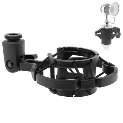 Plastic Recording Studio Shock Mount – Clip Spider Design for Condenser Microphones (44mm - 48mm), Noise Reduction, and Durability - ZAMAR AUDIO SOLUTIONS