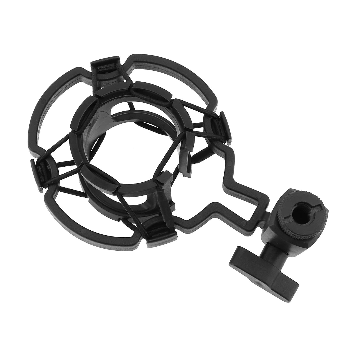 Plastic Recording Studio Shock Mount – Clip Spider Design for Condenser Microphones (44mm - 48mm), Noise Reduction, and Durability - ZAMAR AUDIO SOLUTIONS