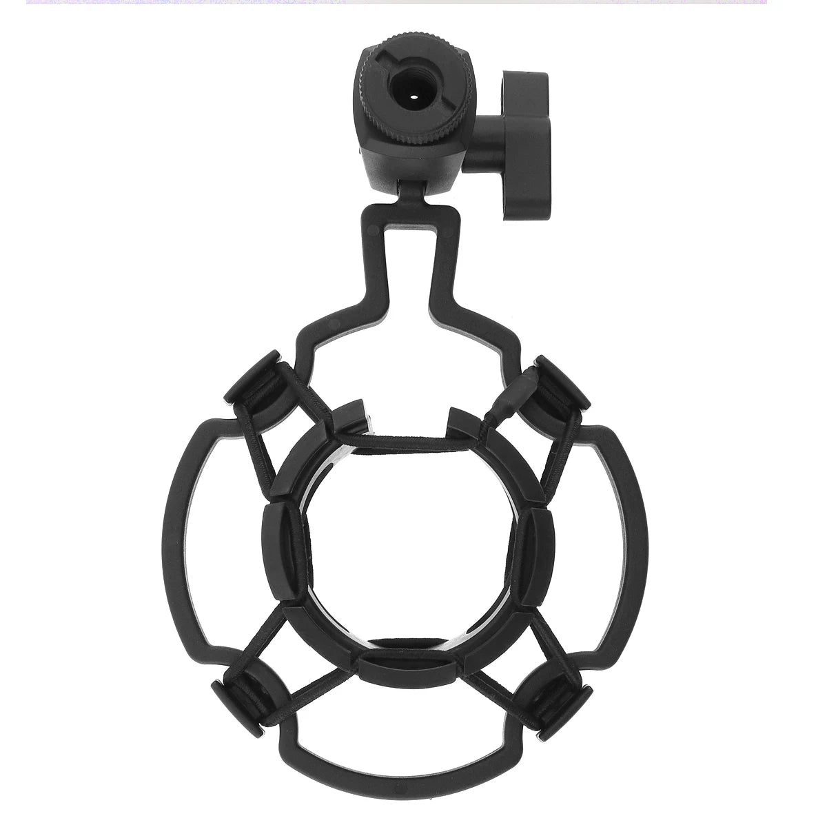 Plastic Recording Studio Shock Mount – Clip Spider Design for Condenser Microphones (44mm - 48mm), Noise Reduction, and Durability - ZAMAR AUDIO SOLUTIONS