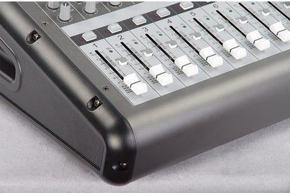 PMR-1260 powered mixer 12 channel Nairobi — channel EQ and gain controls