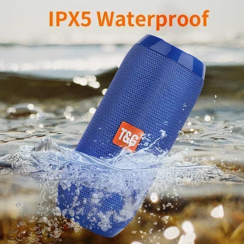 Portable Speaker Wireless Bluetooth - compatible Subwoofer Outdoor Waterproof Loudspeaker Stereo Surround Support FM RadioTF - ZAMAR AUDIO SOLUTIONS