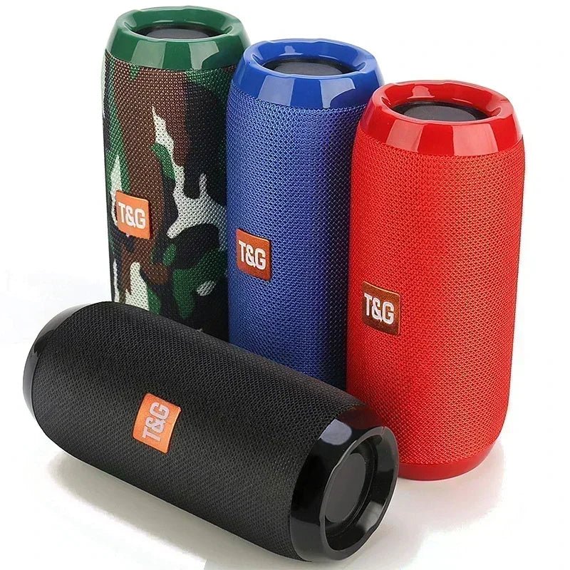 Portable Speaker Wireless Bluetooth - compatible Subwoofer Outdoor Waterproof Loudspeaker Stereo Surround Support FM RadioTF - ZAMAR AUDIO SOLUTIONS