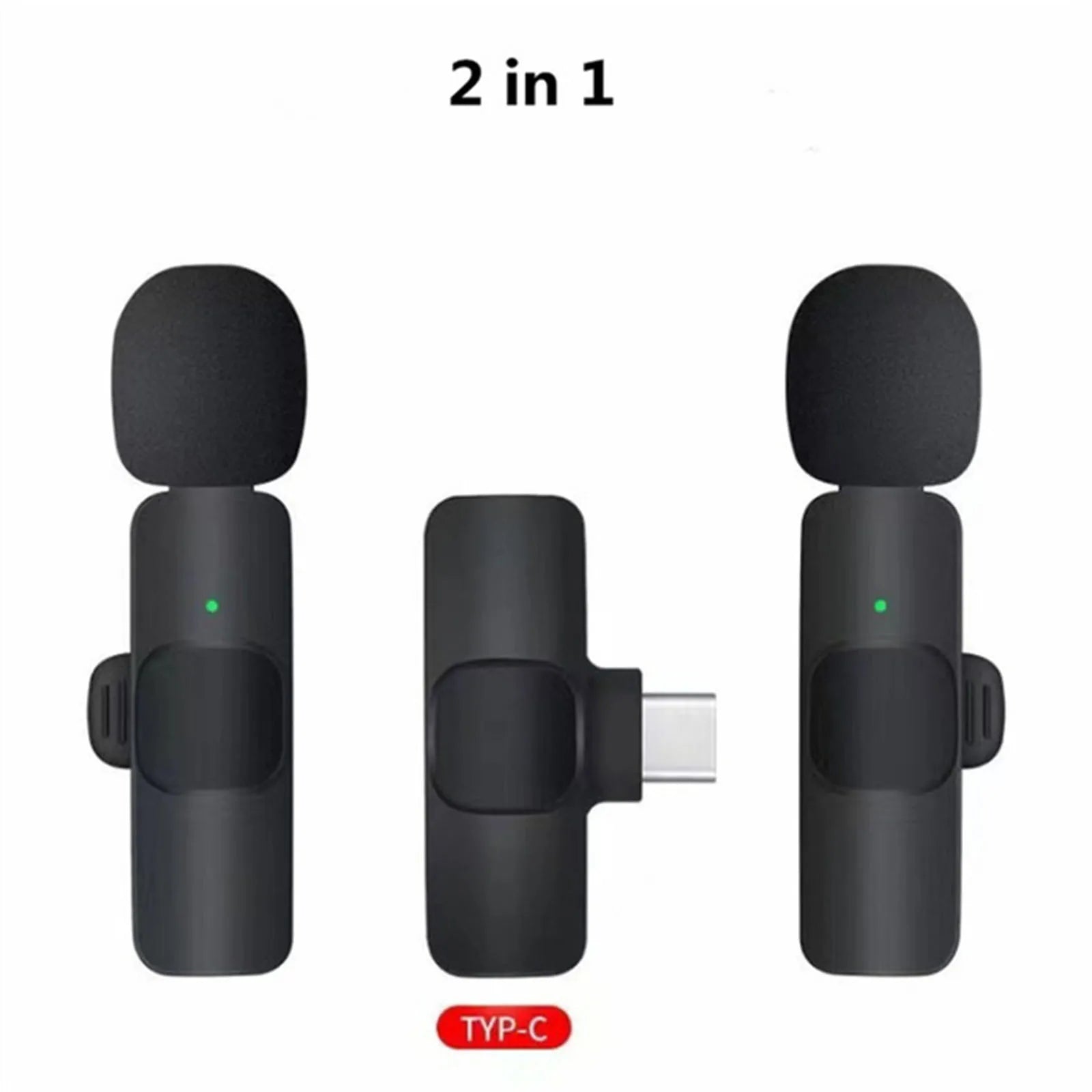 Portable Wireless Lavalier Microphone – For iPhone, Android, Facebook, YouTube Live Broadcast, Gaming Mini Mic - ZAMAR AUDIO SOLUTIONS