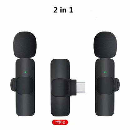 Portable Wireless Lavalier Microphone – For iPhone, Android, Facebook, YouTube Live Broadcast, Gaming Mini Mic - ZAMAR AUDIO SOLUTIONS