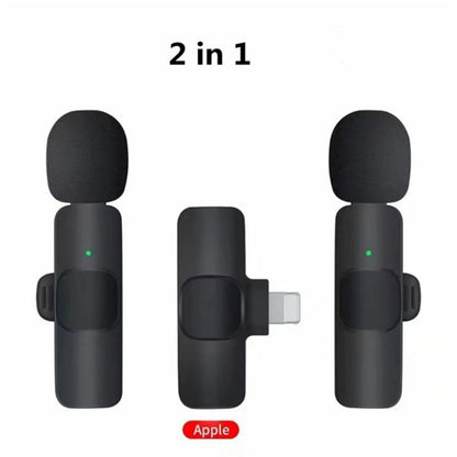 Portable Wireless Lavalier Microphone – For iPhone, Android, Facebook, YouTube Live Broadcast, Gaming Mini Mic - ZAMAR AUDIO SOLUTIONS