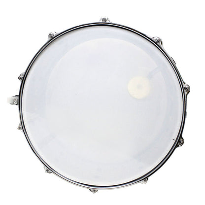 Premier marching snare drum Kenya free-floating birch shell side profile view