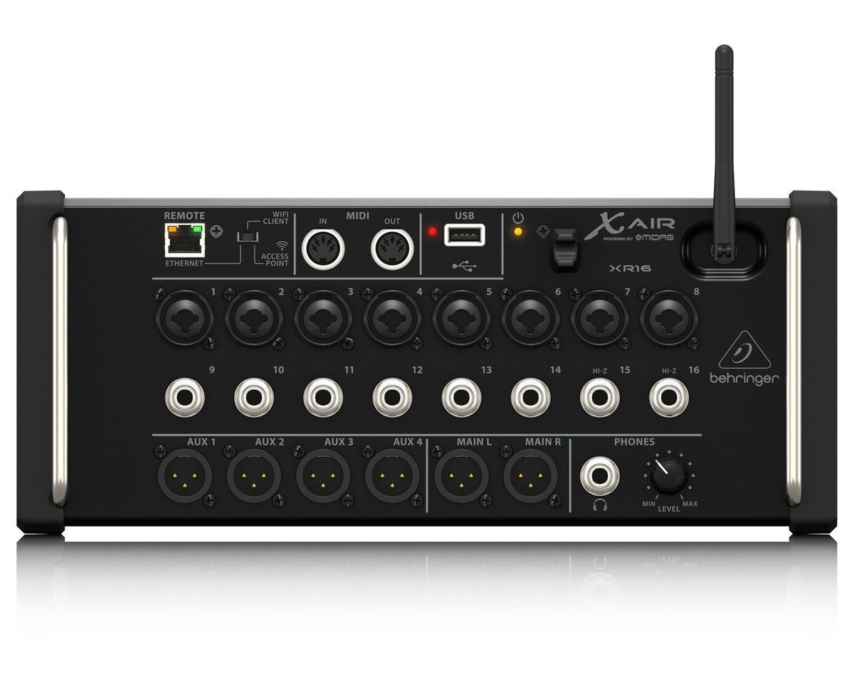 Behringer XR16 — 16‑Input Digital Mixer with Wi‑Fi Control