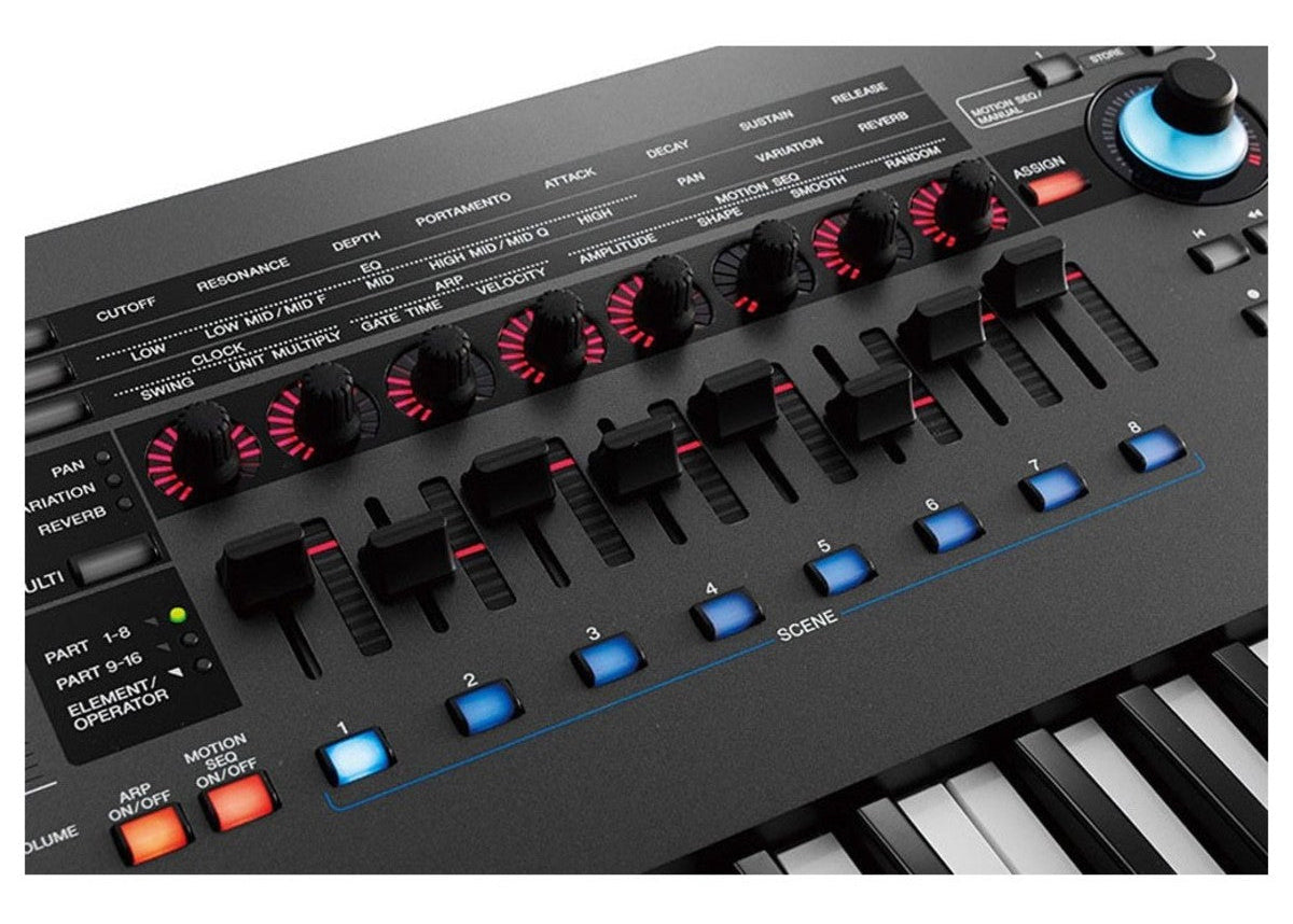 Yamaha Montage M7 — 76‑Key Flagship Synthesizer (Aftertouch)