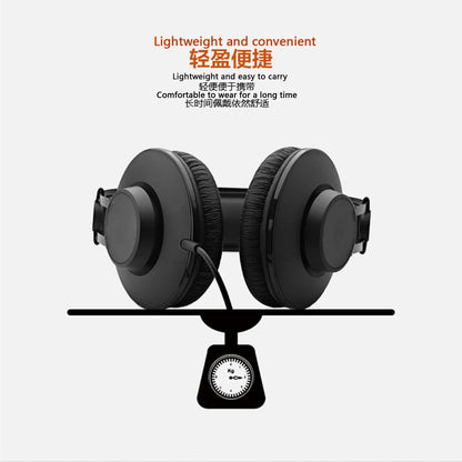 Professional Noise-Cancelling Studio Headphones with 3.5mm Jack