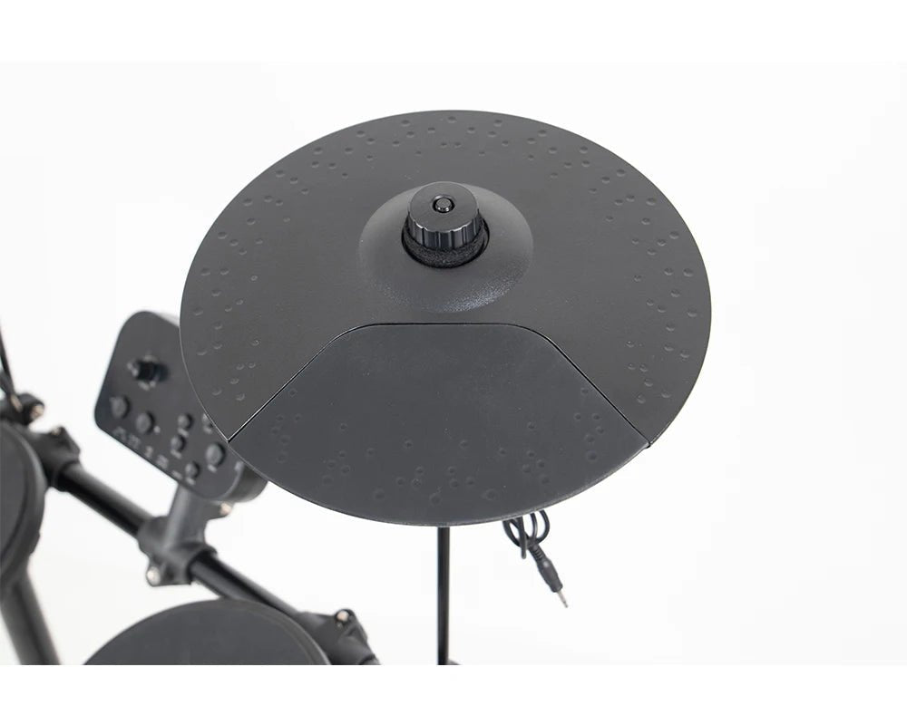 Professional Silicone Electronic Drum Kit - 4 Drums, 3 Cymbals, 180 Tones, USB, MIDI