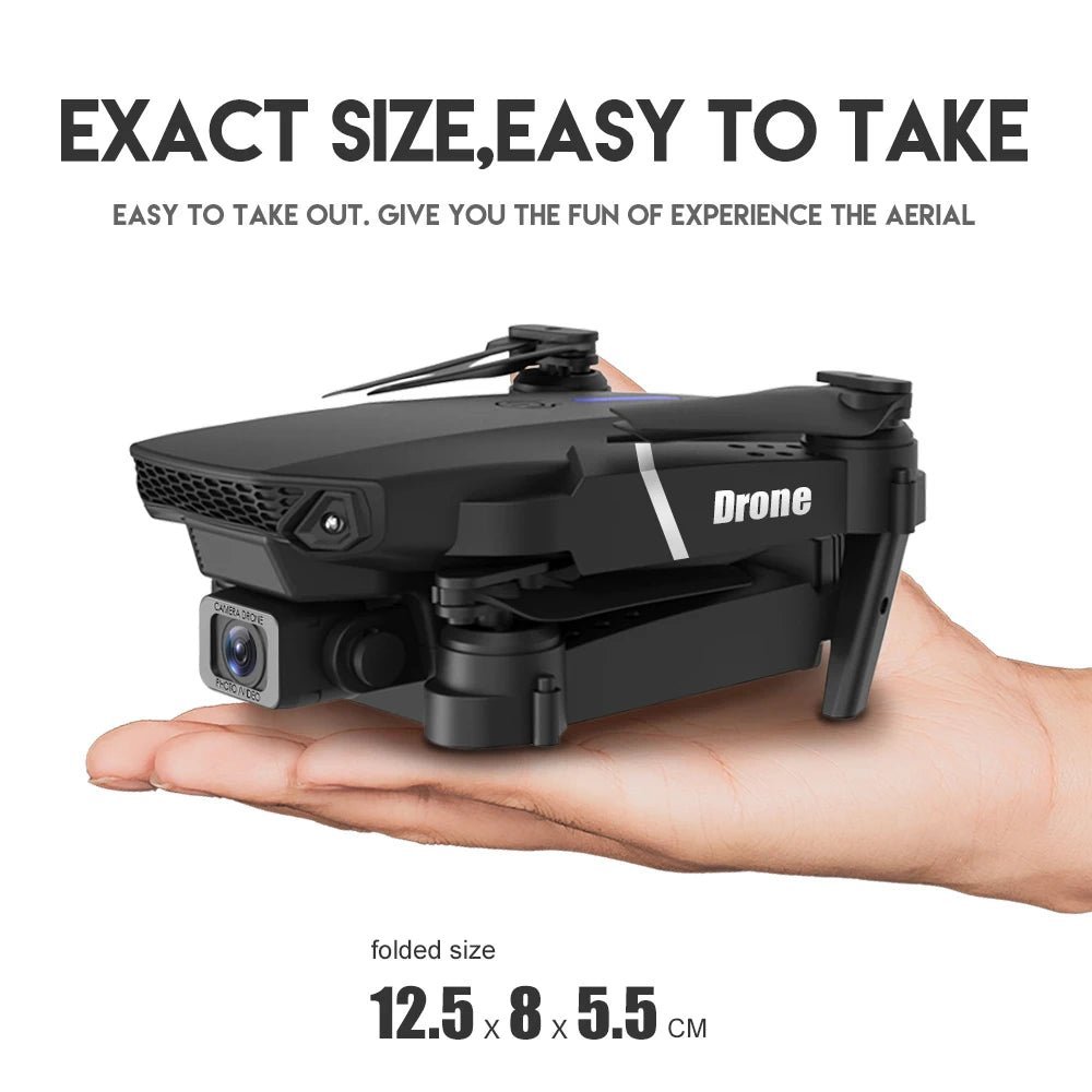 QJ 4K HD Camera Drone – 1080i/P Video, FPV Operation, and 50x Optical Zoom – Ideal for Aerial Photography and Video Recording - ZAMAR AUDIO SOLUTIONS