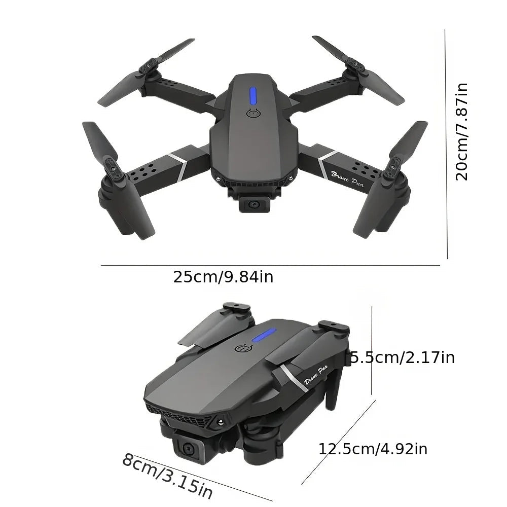 QJ 4K HD Camera Drone – 1080i/P Video, FPV Operation, and 50x Optical Zoom – Ideal for Aerial Photography and Video Recording - ZAMAR AUDIO SOLUTIONS