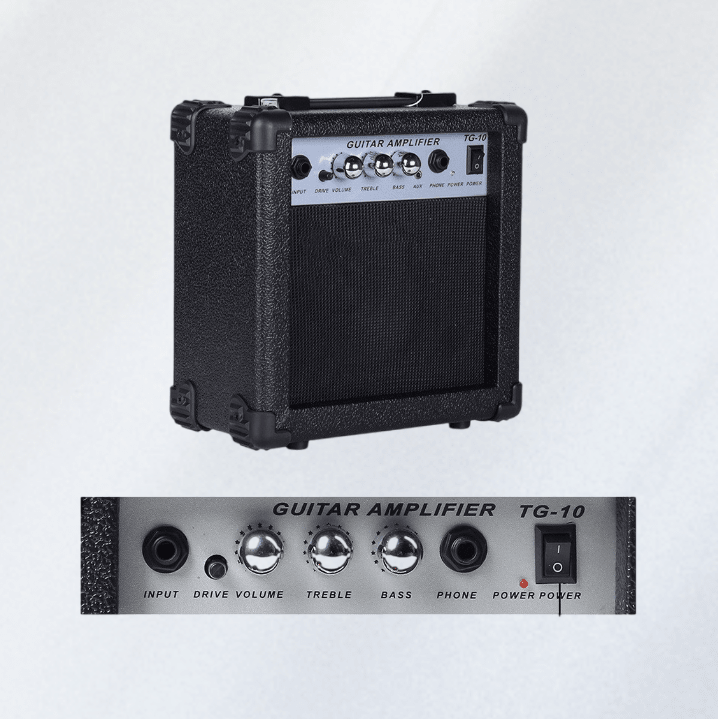 Rockstar TG10 guitar amplifier front view, compact 10W practice amp Kenya
