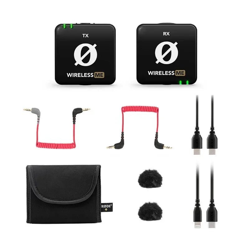 Rode Wireless ME Wireless Microphone System TX Ultra Compact GainAssist Technology and 100m Range for Video Recording Interview - ZAMAR AUDIO SOLUTIONS