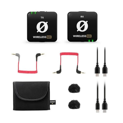 Rode Wireless ME Wireless Microphone System TX Ultra Compact GainAssist Technology and 100m Range for Video Recording Interview - ZAMAR AUDIO SOLUTIONS