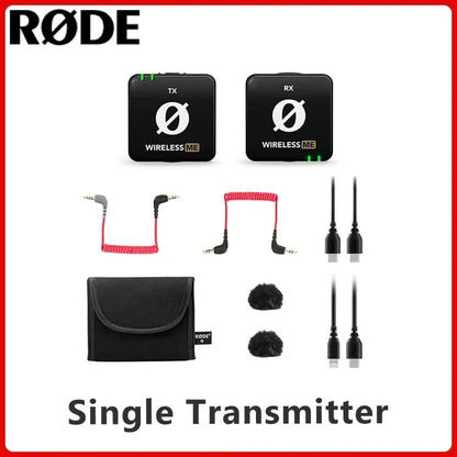 Rode Wireless ME Wireless Microphone System TX Ultra Compact GainAssist Technology and 100m Range for Video Recording Interview - ZAMAR AUDIO SOLUTIONS