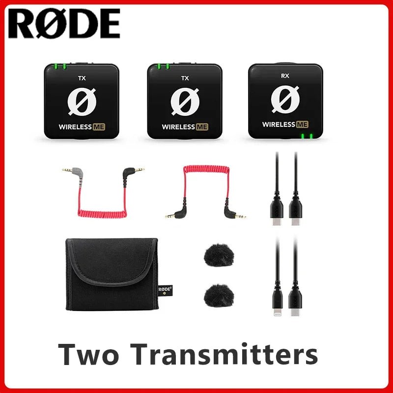 Rode Wireless ME Wireless Microphone System TX Ultra Compact GainAssist Technology and 100m Range for Video Recording Interview - ZAMAR AUDIO SOLUTIONS
