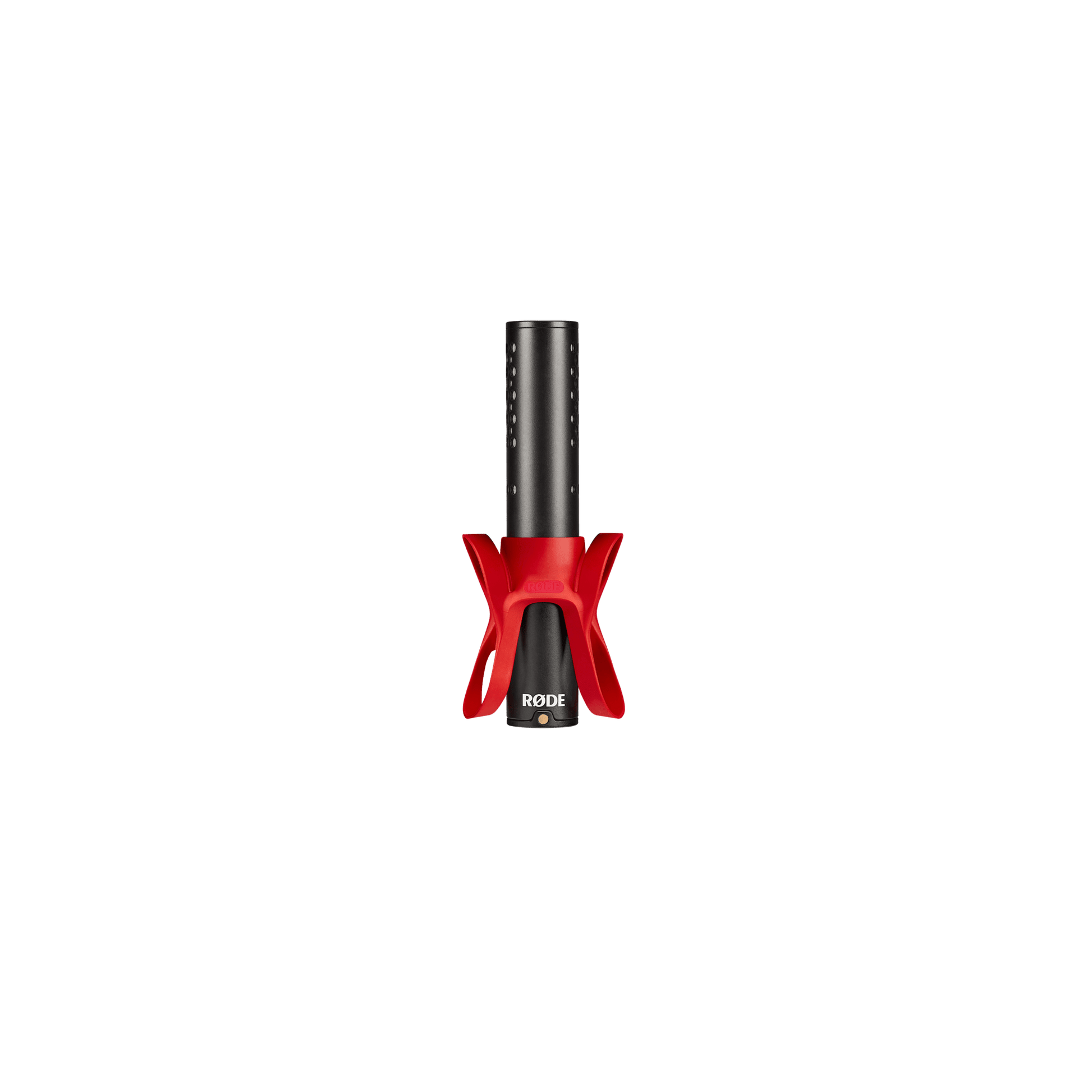videomicgo on-camera microphone side view with rycote lyre mount