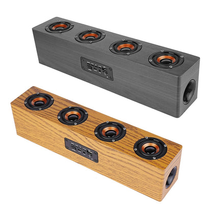 S2 Wooden Bluetooth Speaker – Guitar Amplifier, Amp, Plug-In Card, U-Disk, Radio Audio for Home and Car - ZAMAR AUDIO SOLUTIONS