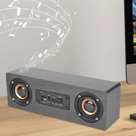 S2 Wooden Bluetooth Speaker – Guitar Amplifier, Amp, Plug-In Card, U-Disk, Radio Audio for Home and Car - ZAMAR AUDIO SOLUTIONS