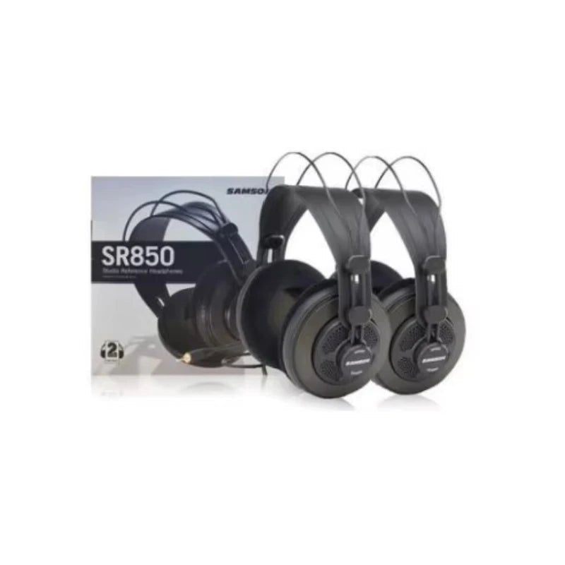 SAMSON SR850 Studio Reference Monitor Headphones – Semi - Open Dynamic Headset for Recording, Monitoring, Music & Gaming - ZAMAR AUDIO SOLUTIONS
