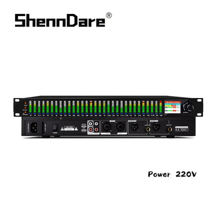 ShennDare EQ231 31 Band Stereo Graphic DSP Professional Digital Audio Equalizer – DJ Effect Equalizador Studio Recording Equipment - ZAMAR AUDIO SOLUTIONS