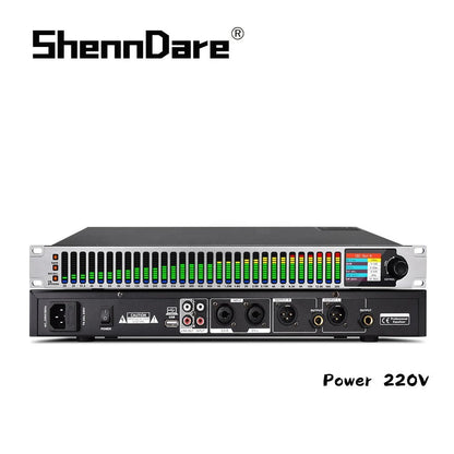 ShennDare EQ231 31 Band Stereo Graphic DSP Professional Digital Audio Equalizer – DJ Effect Equalizador Studio Recording Equipment - ZAMAR AUDIO SOLUTIONS