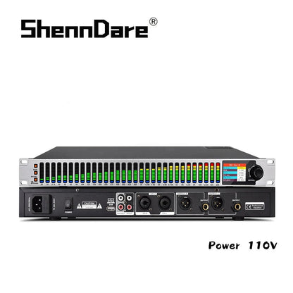 ShennDare EQ231 31 Band Stereo Graphic DSP Professional Digital Audio Equalizer – DJ Effect Equalizador Studio Recording Equipment - ZAMAR AUDIO SOLUTIONS